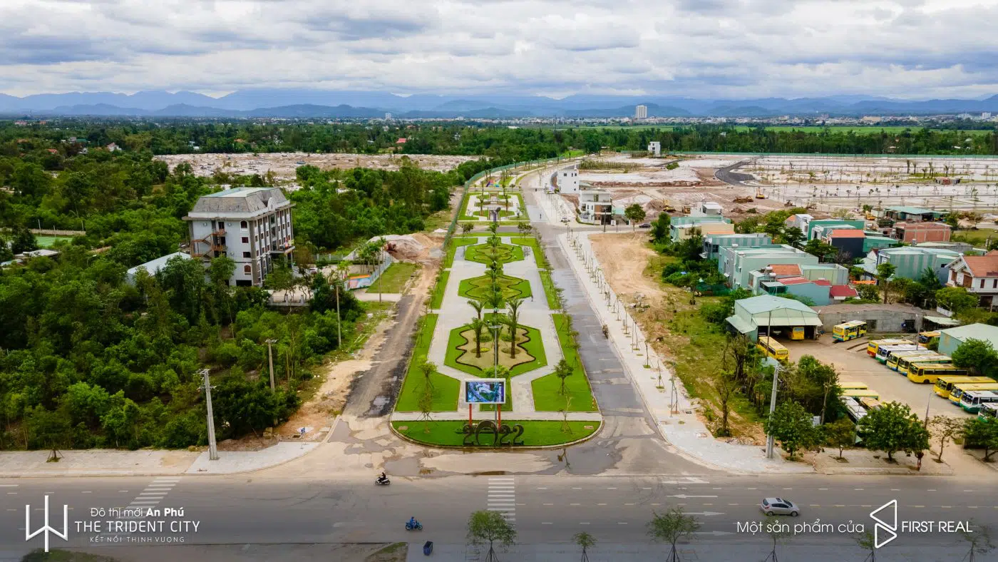 tiến độ thi công dự án The Trident City