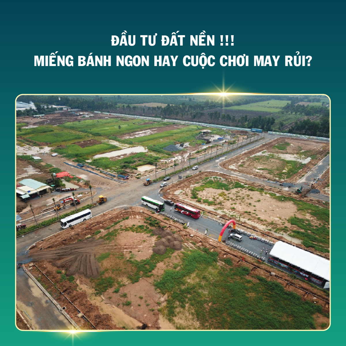 Đầu tư đất nền - Miếng bánh ngon hay cuộc chơi may rủi?