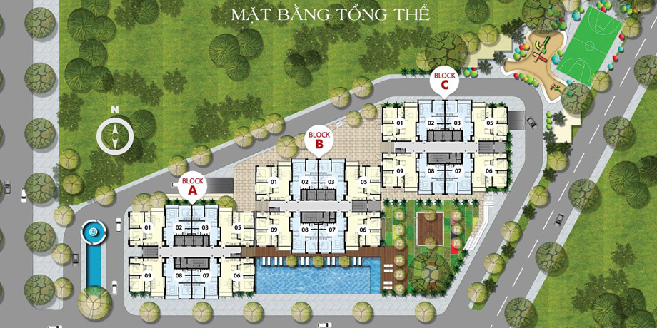 Mặt bằng dự án An Gia Star