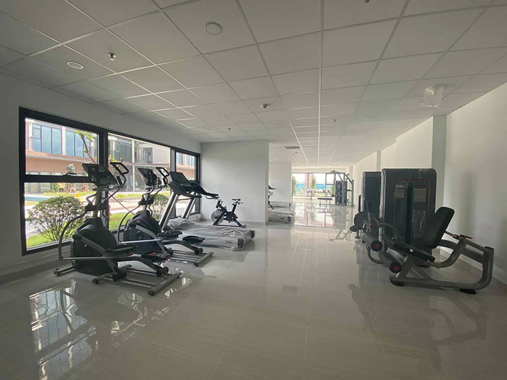 Phòng gym hiện đại tại Eco Green Sài Gòn