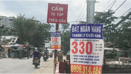 Đất thanh lý giá rẻ được rao bán tràn lan