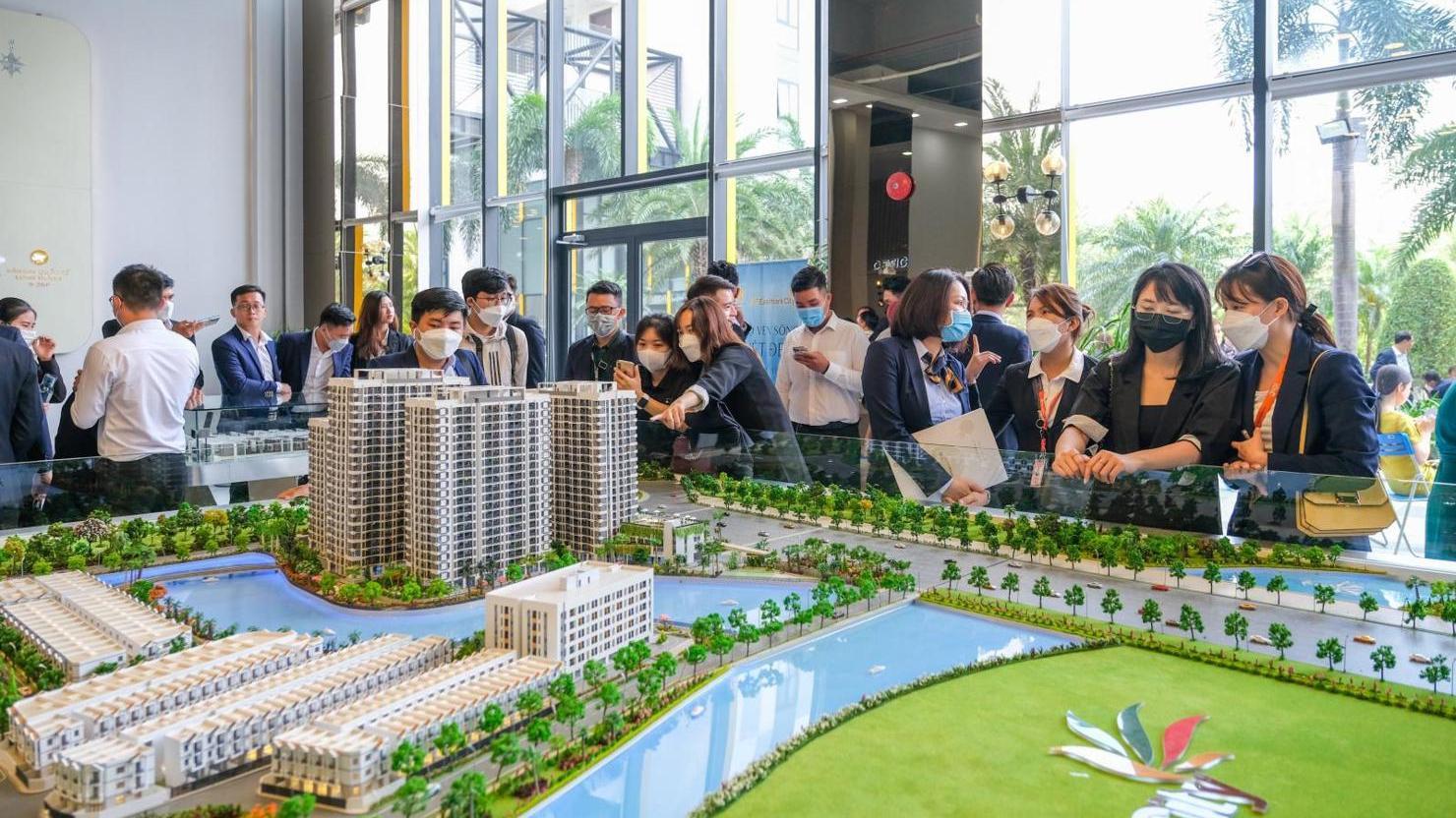 Thị trường bất động sản những tháng đầu năm 2024 được đánh giá là đã vượt qua giai đoạn khó khăn nhất. (Ảnh minh họa)