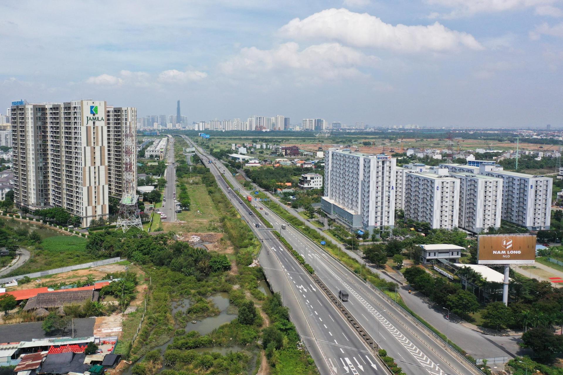 Nếu thị trường bất động sản đi đúng hướng, song hành với sự hình thành của các dự án hạ tầng giao thông thì chất lượng đô thị hóa sẽ được cải thiện đáng kể. (Ảnh minh họa)